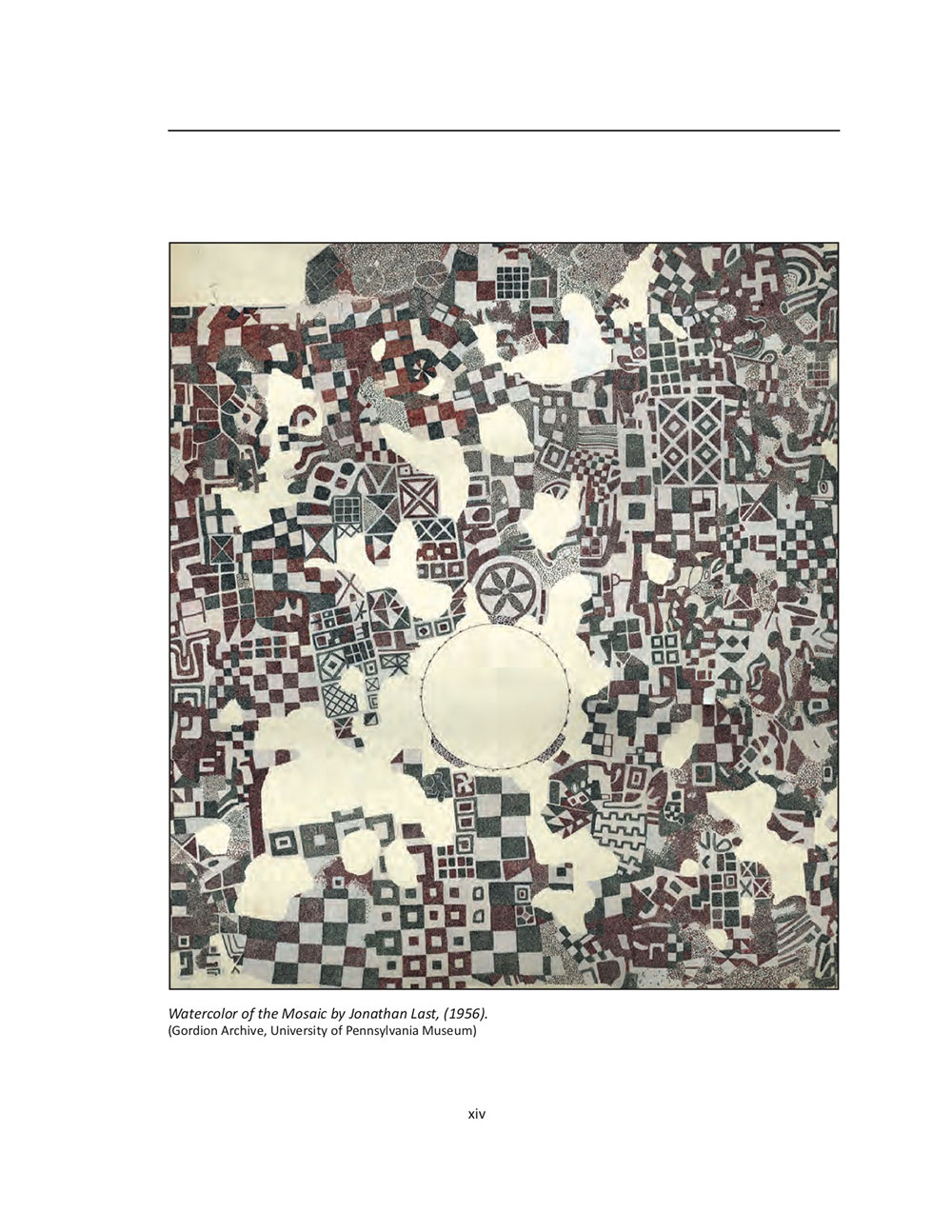 Mosaico-di-Gordion,-Turchia,-X-sec.-a.-C